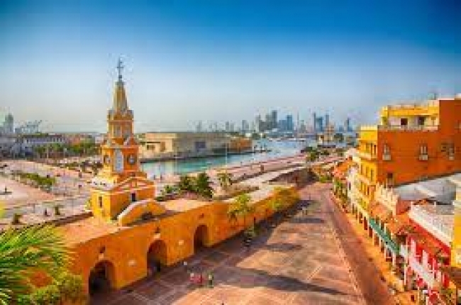 Isla San Andres con Cartagena