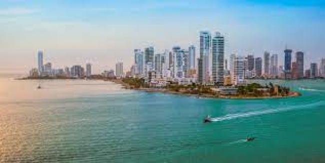 Isla San Andres con Cartagena